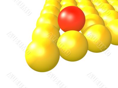Billiard balls