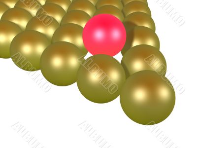 Billiard balls