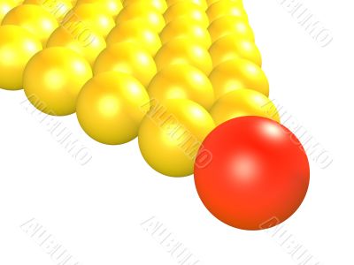 Billiard balls