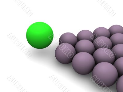 Billiard balls.