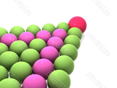 Billiard balls.
