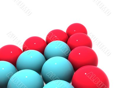 Billiard balls.