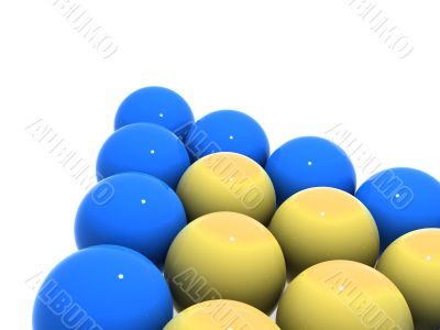 Billiard balls.