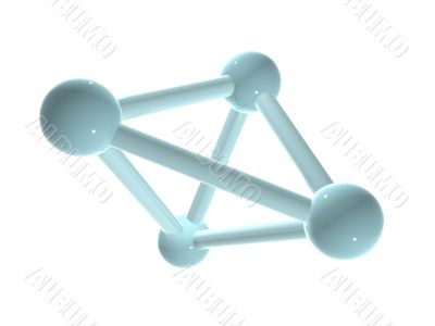 molecular structure.