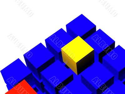 many blocks.