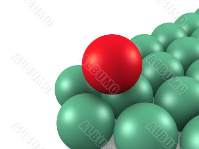 Billiard balls.