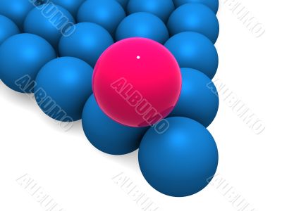 Billiard balls.