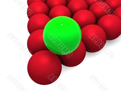 Billiard balls.