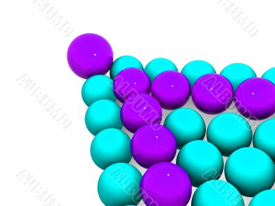 Billiard balls.