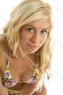 bikini girl portrait