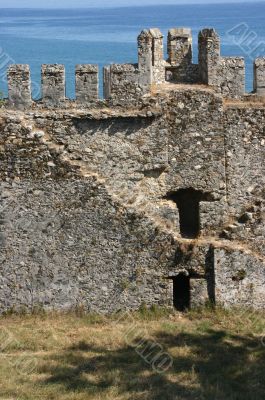 Mumure Castle -	stairway