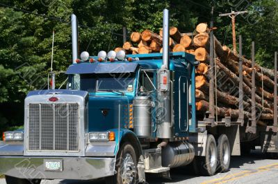 Logging truck