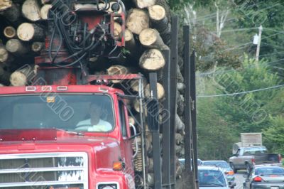 Logging truck