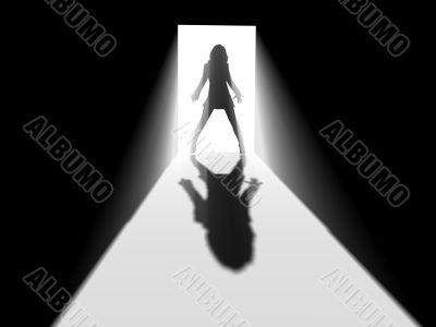 Inside a room