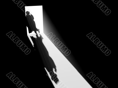 Inside a room