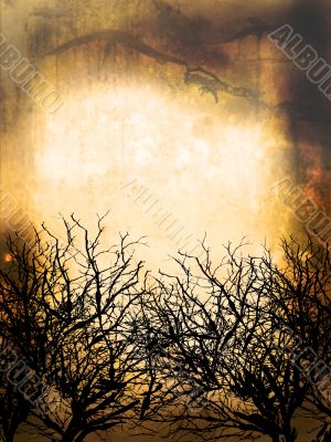 Winter Grunge Background