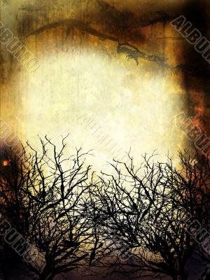 Winter Grunge Background