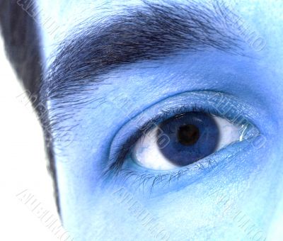 Eye closeup