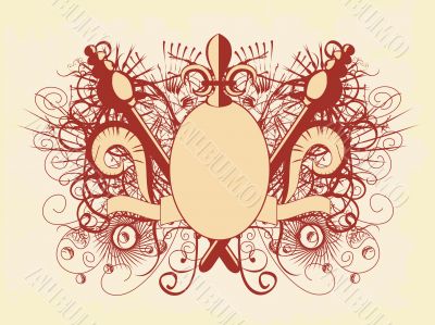 Grunge style border