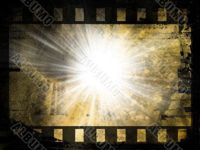 Abstract film strip background