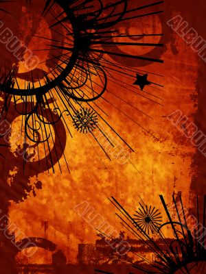 Grunge style background
