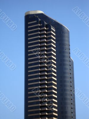 Modern skyscrapers