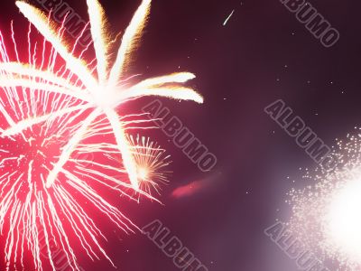 Firework explosion