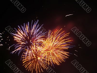 Firework explosion