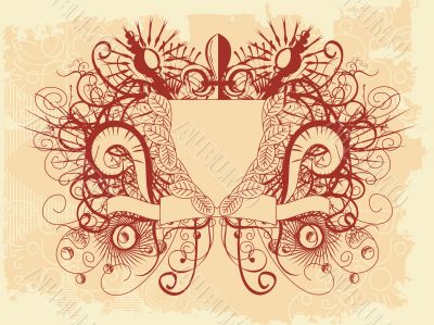 Grunge style border