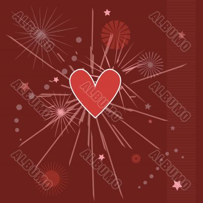 Heart background