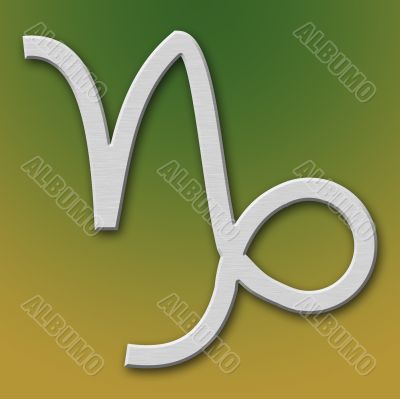 Capricorn Aluminum Symbol