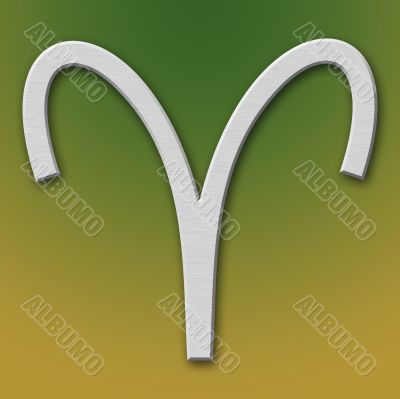 Aries Aluminum Symbol