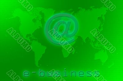 E-business world map