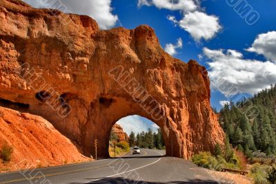 Mountain gate