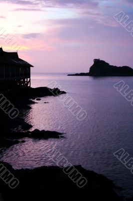 Resort sunrise
