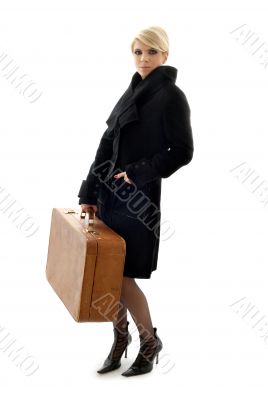 suitcase lady