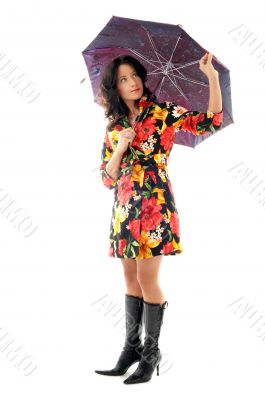 umbrella girl