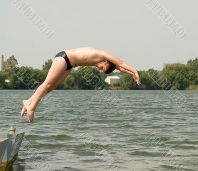 boy jumps