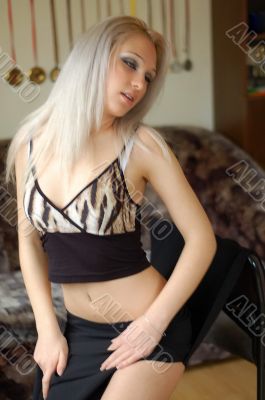 Lovely Girl In Black