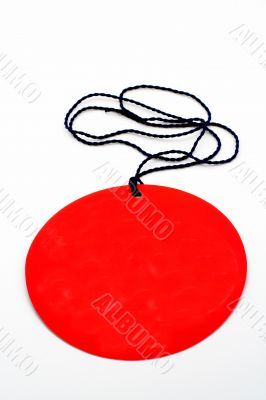 Red price tag