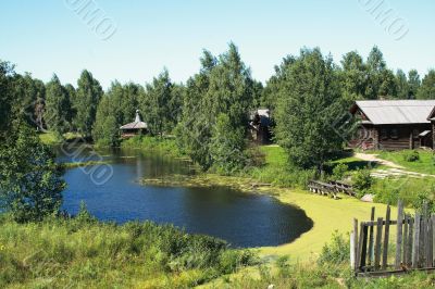 View of the village street
