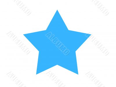 wallpaper with blue star