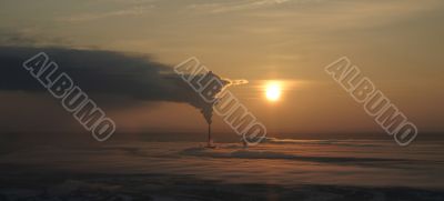 The Smoke and sundown.