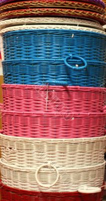 Colored Baskets