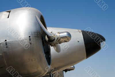 Aeroplane Close up