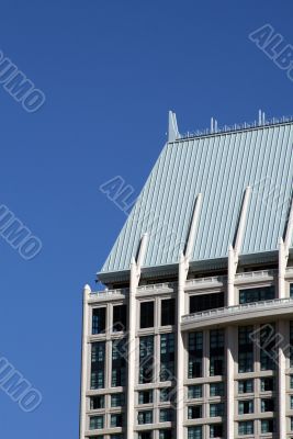 Modern skyscrapers