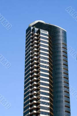 Modern skyscrapers