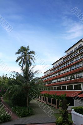 Tropical resort