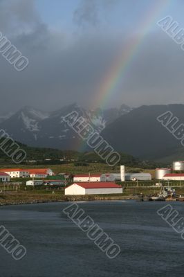 Rainbow,  and Andean foothills