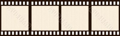 Aged Film Strip